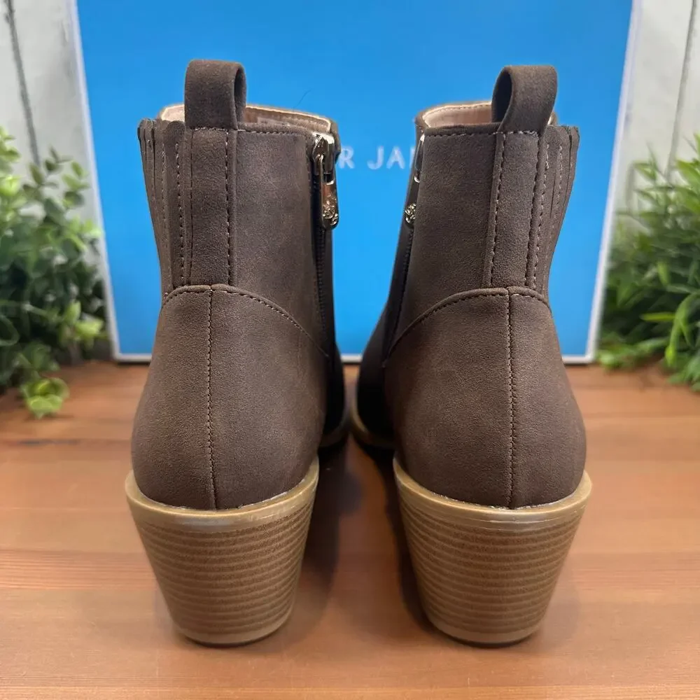 Draper James Women's Elle Chelsea Brown Boots Size 11 - Picture 5 of 7